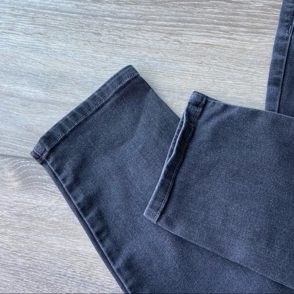 Eileen Fisher Charcoal Grey Skinny Jeans - Picture 5 of 13